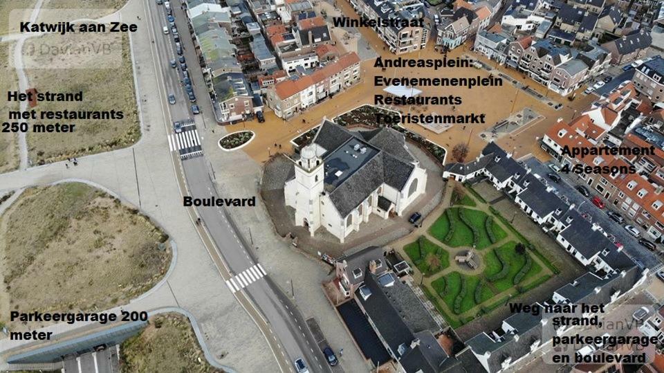 Appartement 4 Seasons Katwijk Aan Zee Esterno foto